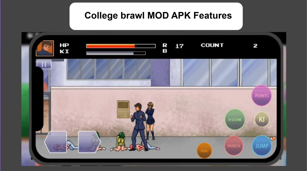 College brawl MOD APK Features