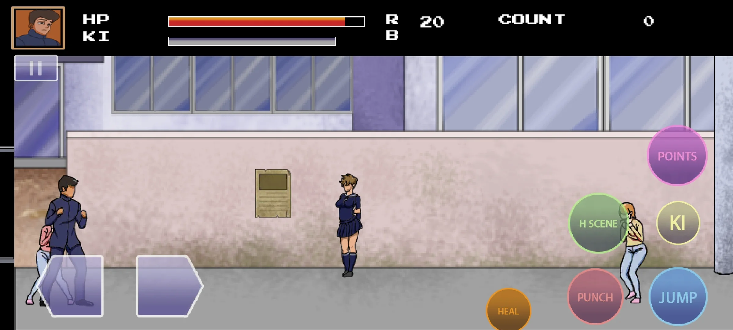 this is gameplay of college brawl apk